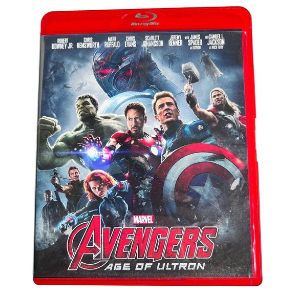 Marvel Avengers Age Of Ultron Blu-Ray Disc CD DVD 2015 Captain America Iron Man - Picture 2 of 5